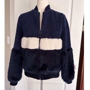 Sage Collective Faux Fur Jacket